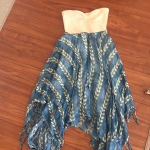 Billabong strapless or not S dress NWOT
